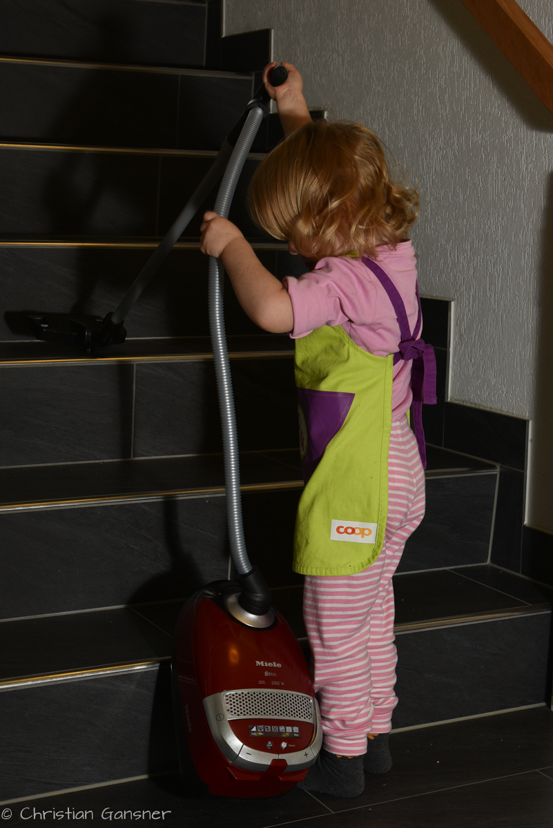 Mami, ich mach mal sauber 