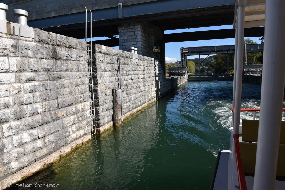 Tschüss Schleuse  