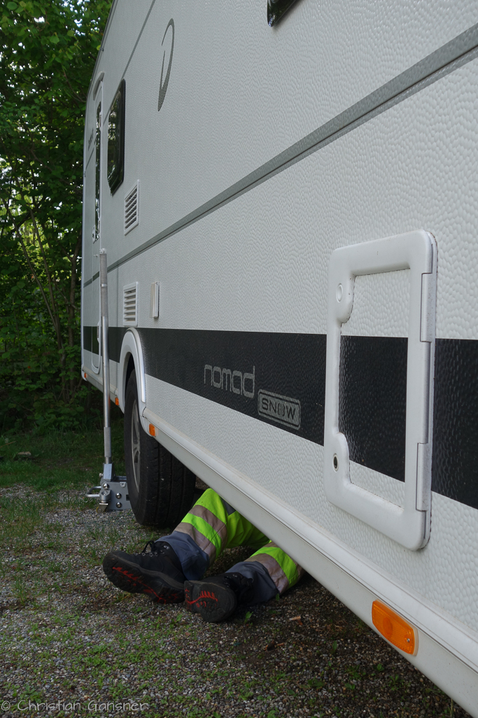 Der TCS repariert die Bremsen 