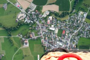 Zielschlacht aus der Vogelperspektive