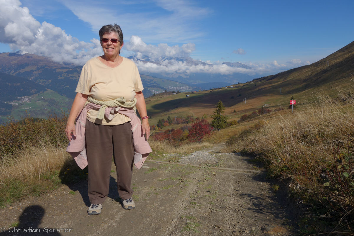 Etappenziel auf dem Weg zum Piz  