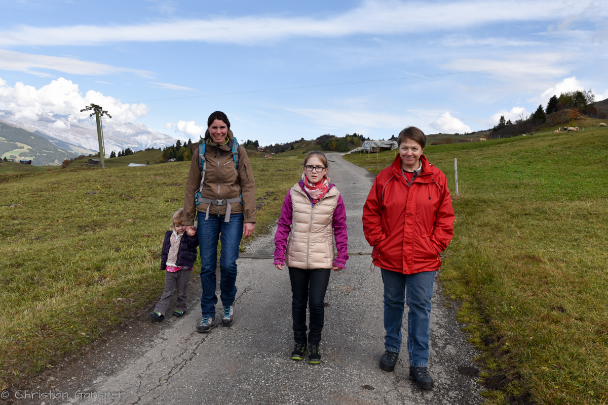 gemütlicher Abstieg          