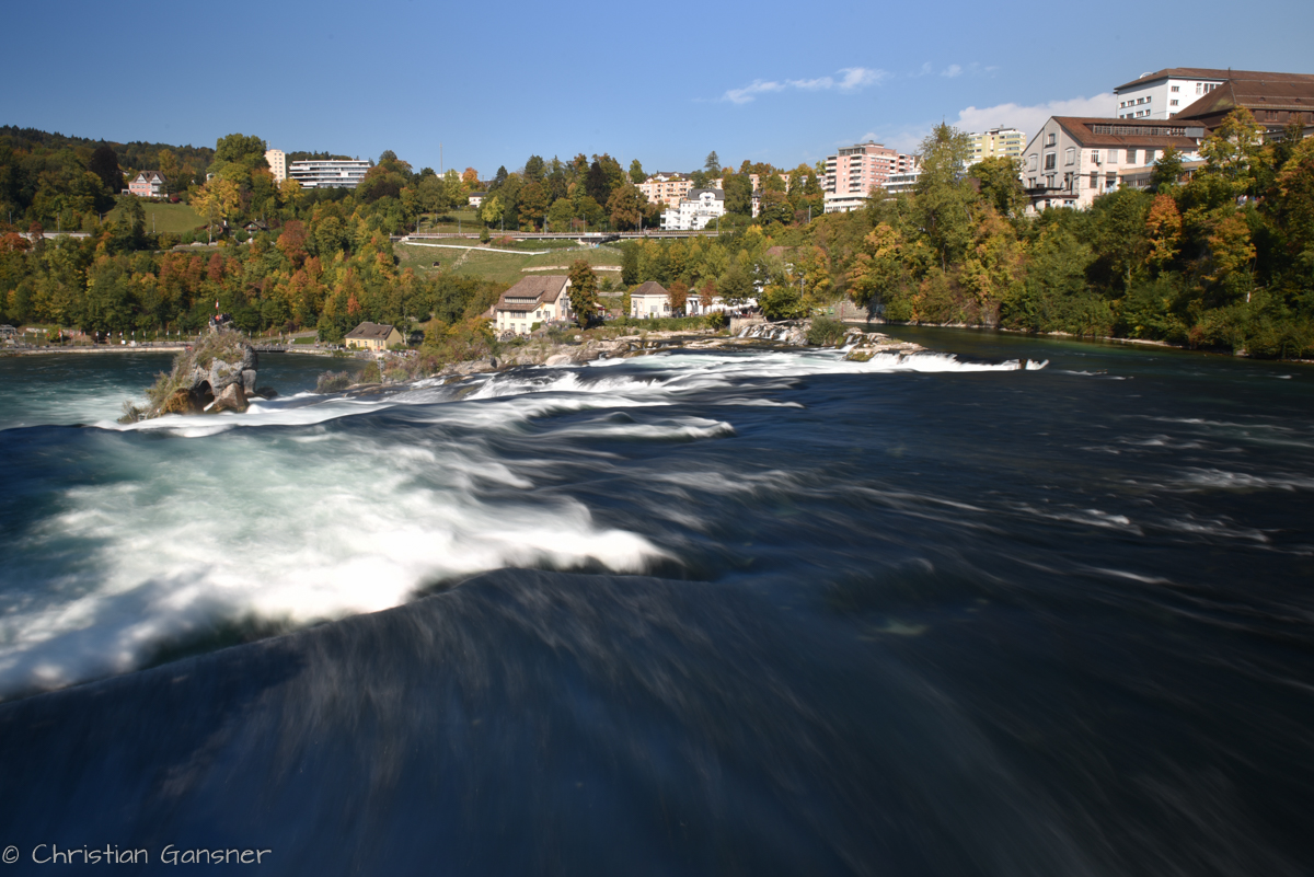 Rheinfall - ab Bahnbrücke 
