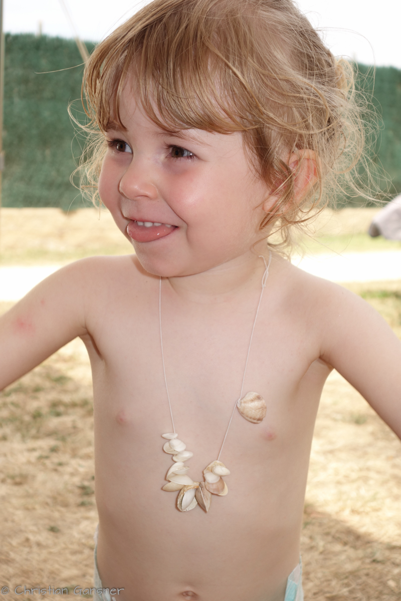 Meine erste Muschelkette                    