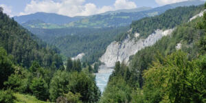 Ruinaulta Aussicht