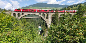 RHB Zug aufSoliser Viadukt